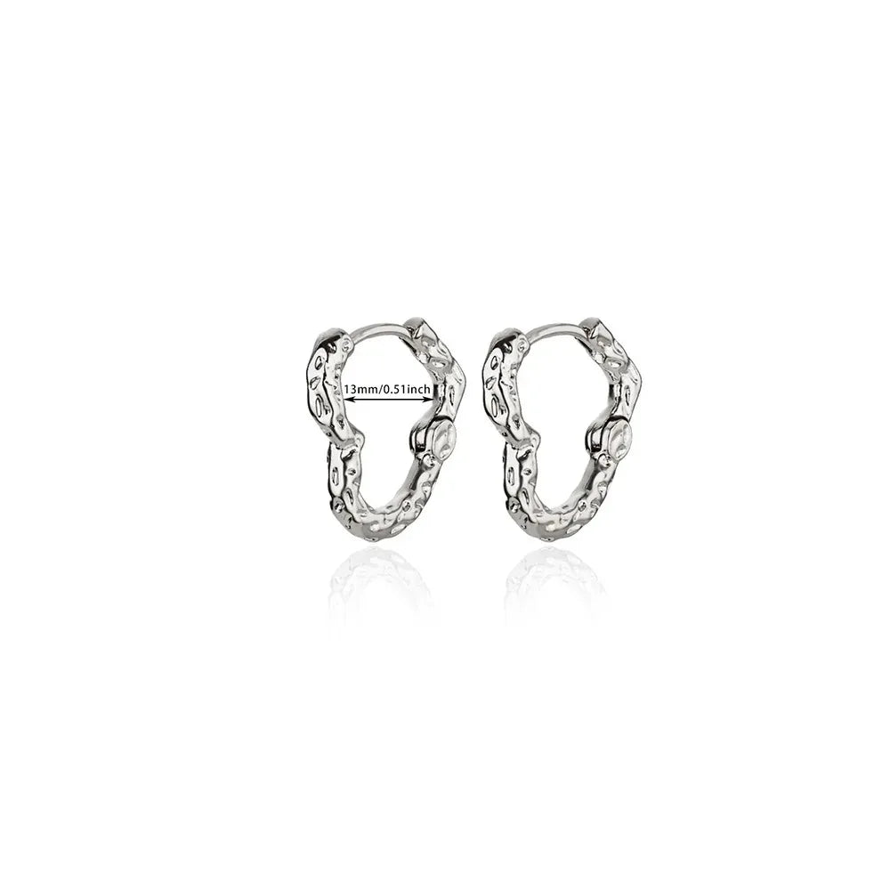 Golden Heart Glow Hoops