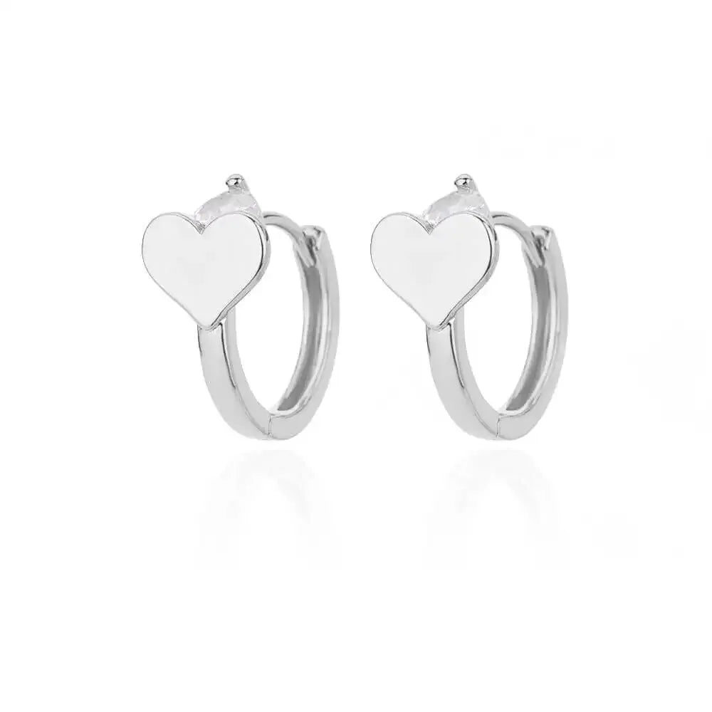 Golden Heart Glow Hoops