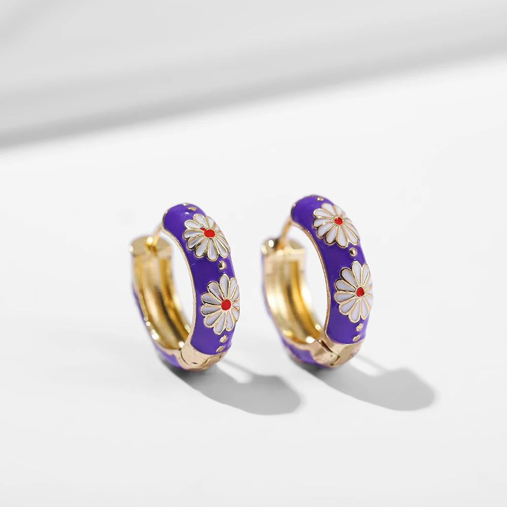Candy Mosaic Hoops