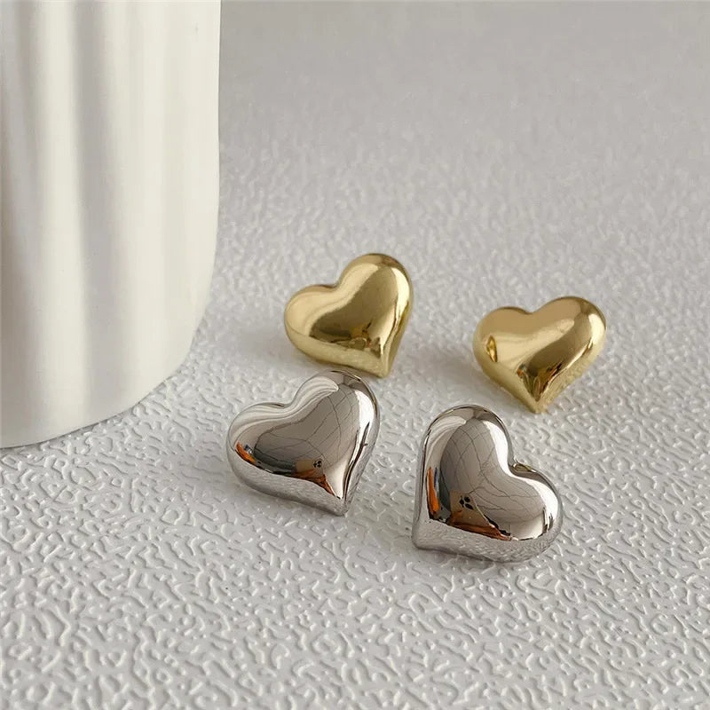 Aurelia Heart Studs