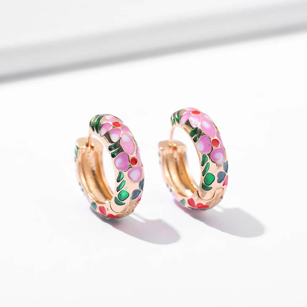Candy Mosaic Hoops