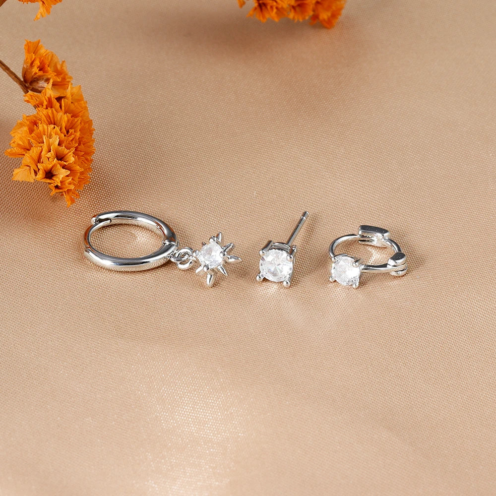 Celestial Hoop Earrings