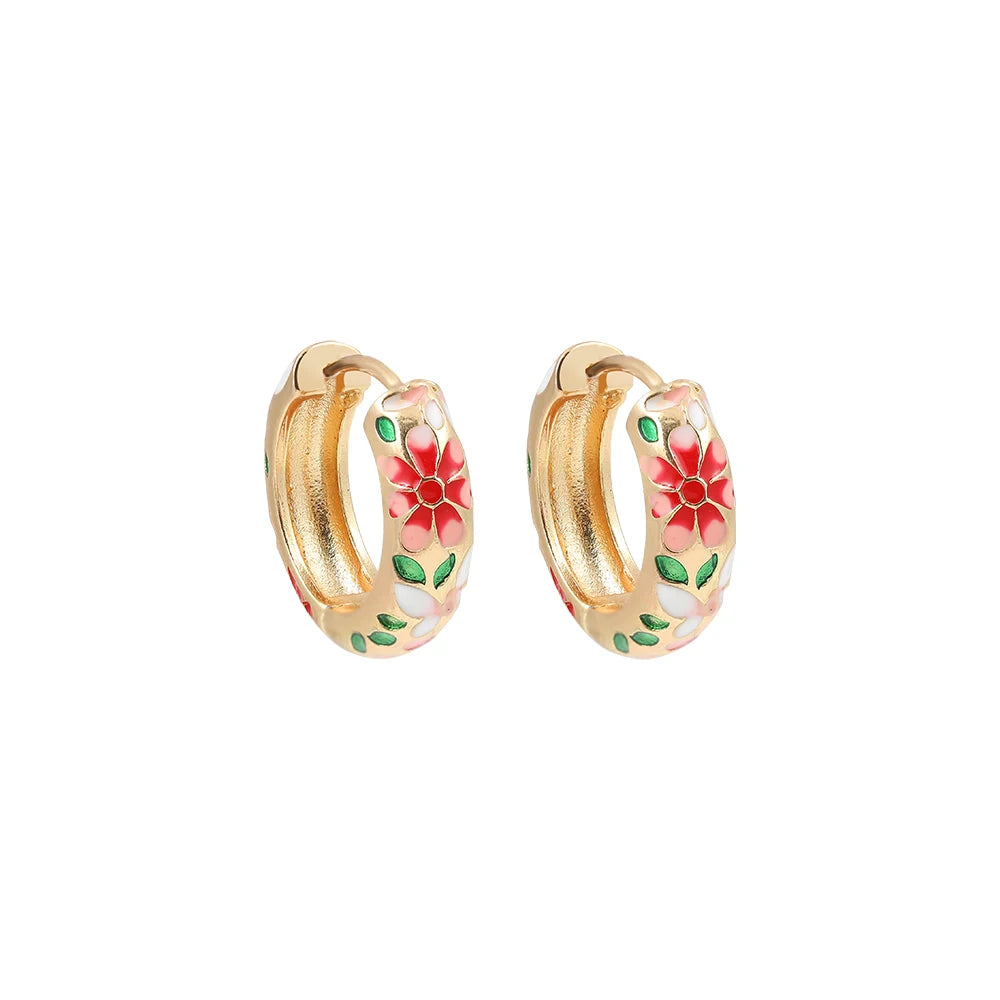 Candy Mosaic Hoops