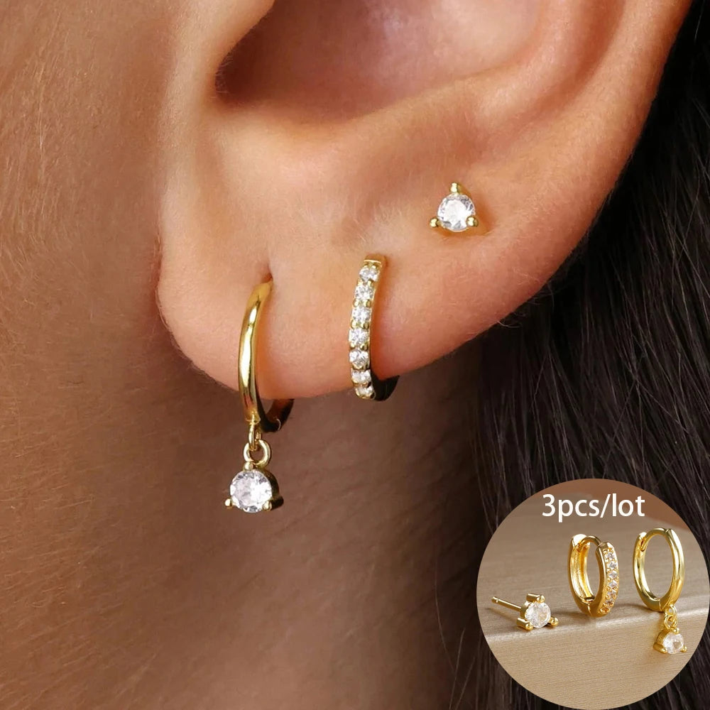 Celestial Hoop Earrings