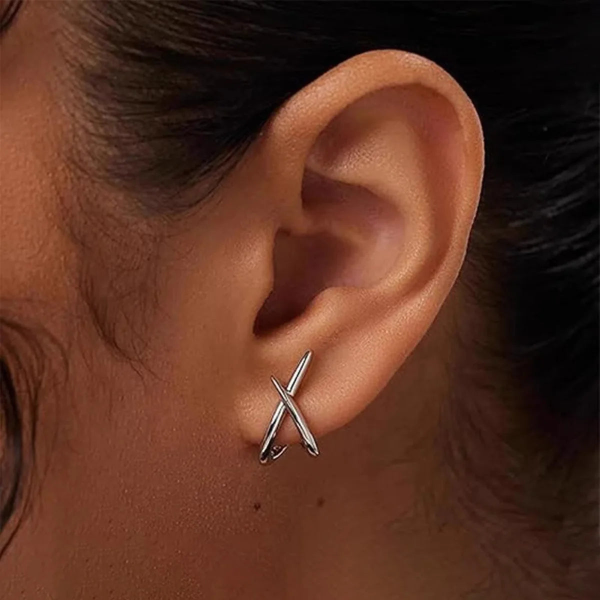 Crossline Luxe Earrings