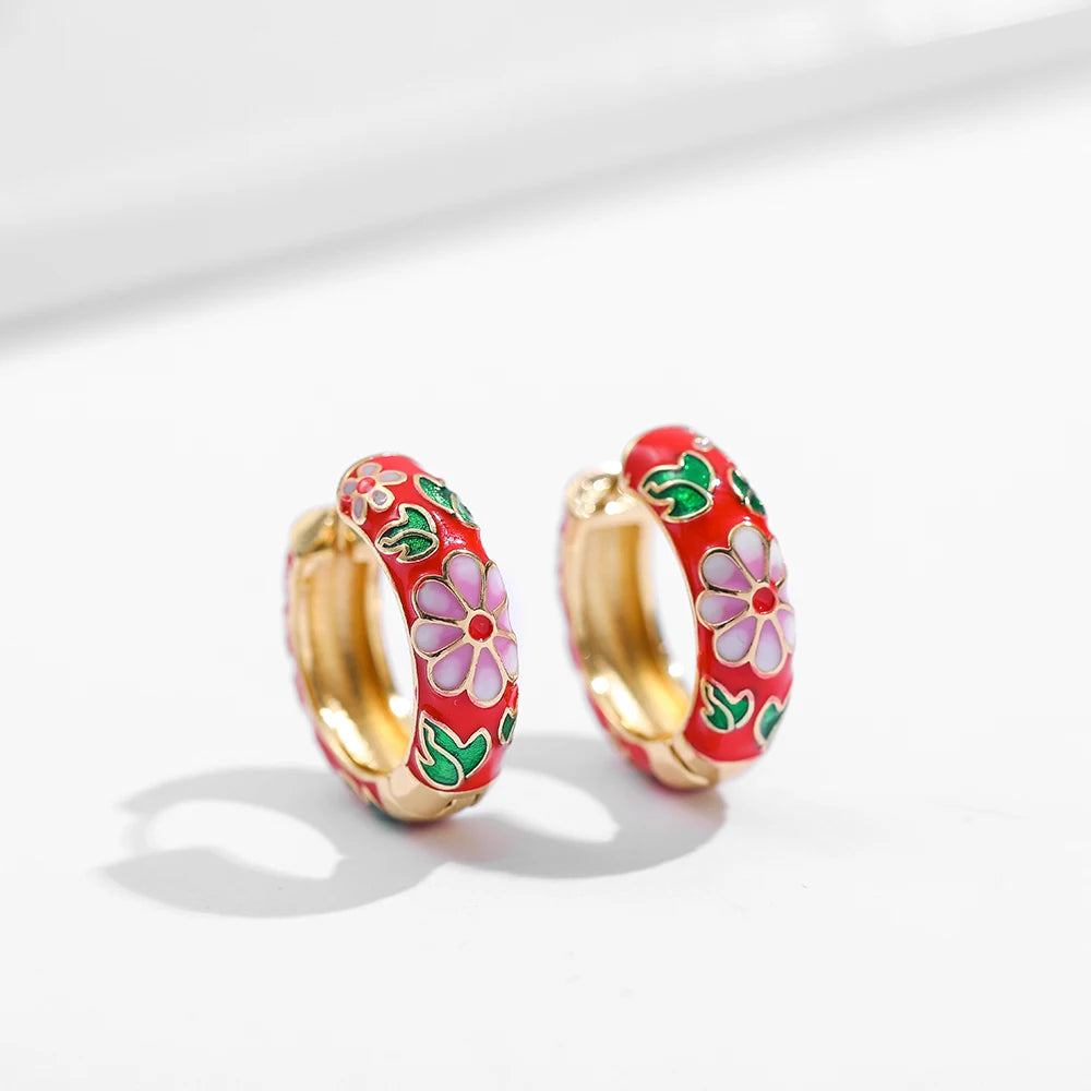 Candy Mosaic Hoops