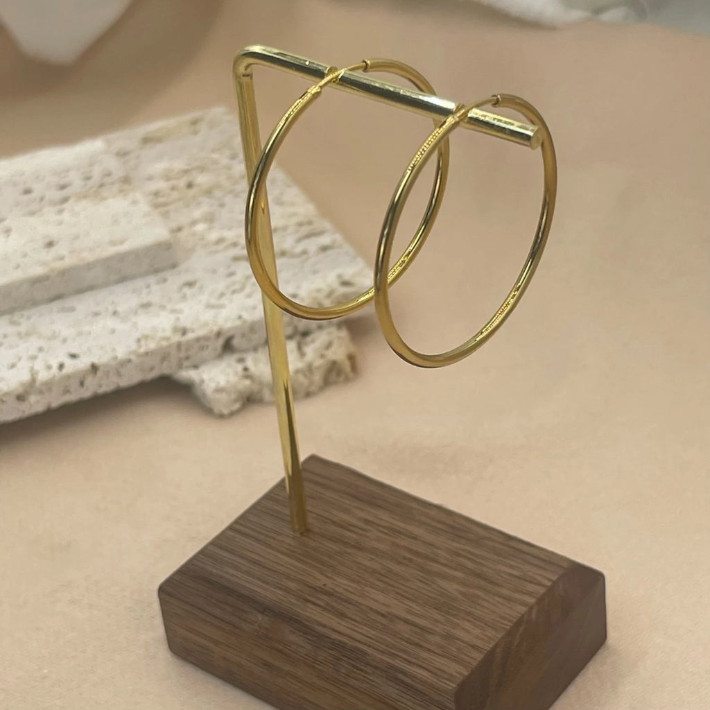 Aurelia Gold Hoop Earrings