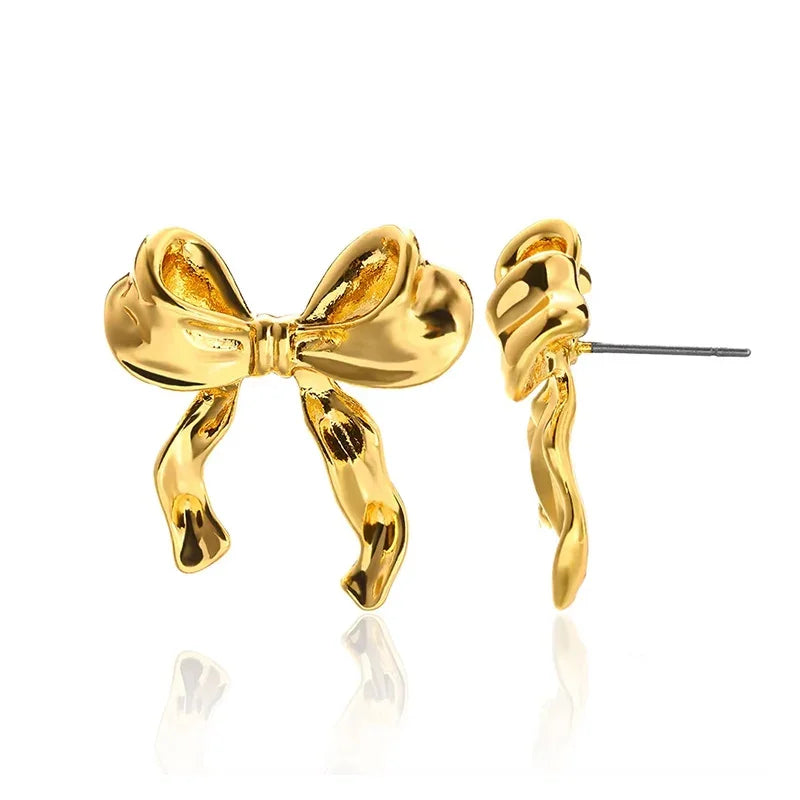 Vintage Summer Starfish Stainless Steel Stud Earrings For Women Simple Star Shell Earrings Stud Ocean Party Jewelry Gift