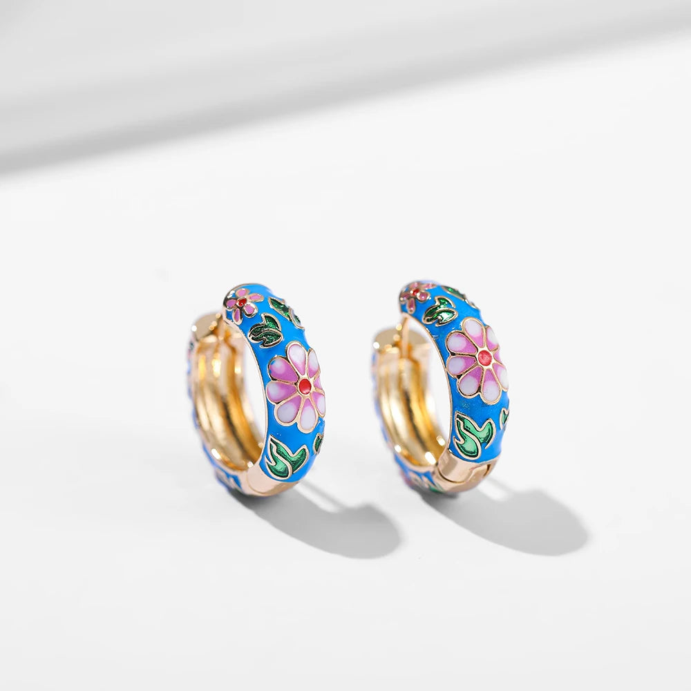 Candy Mosaic Hoops