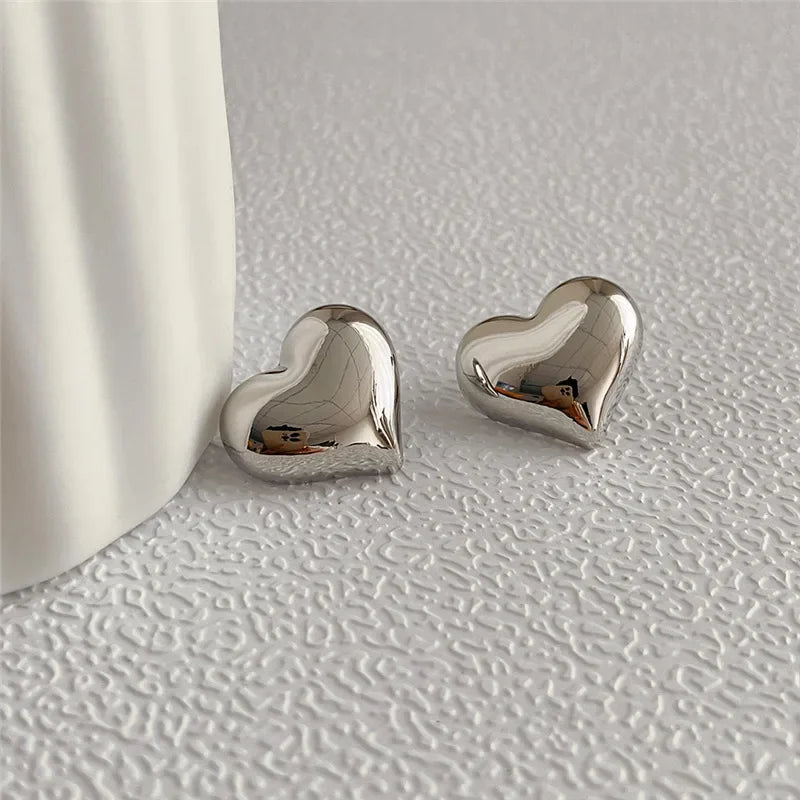 Aurelia Heart Studs