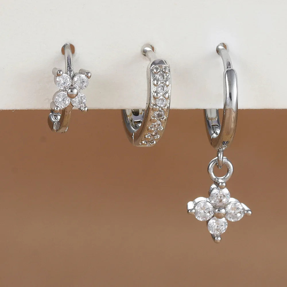 Aurora Amber Hoops