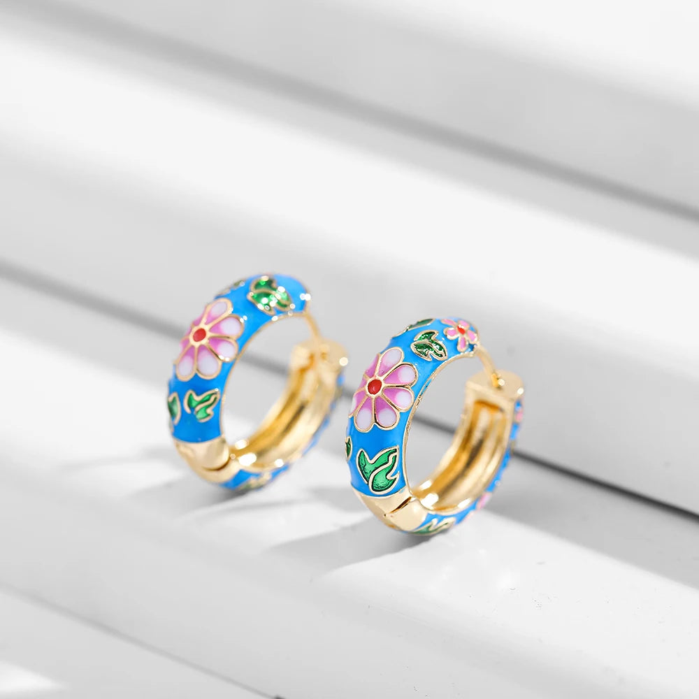 Candy Mosaic Hoops