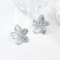 Golden Bloom Statement Earrings
