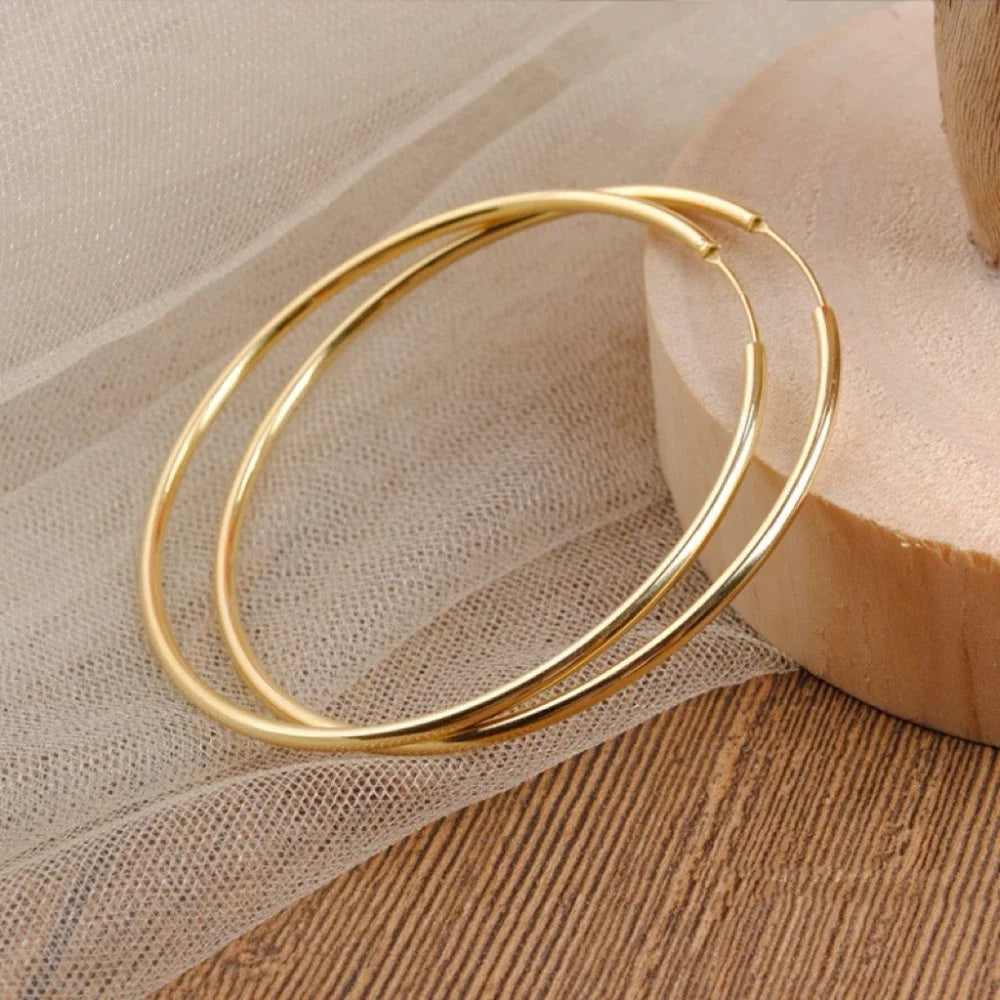 Aurelia Gold Hoop Earrings