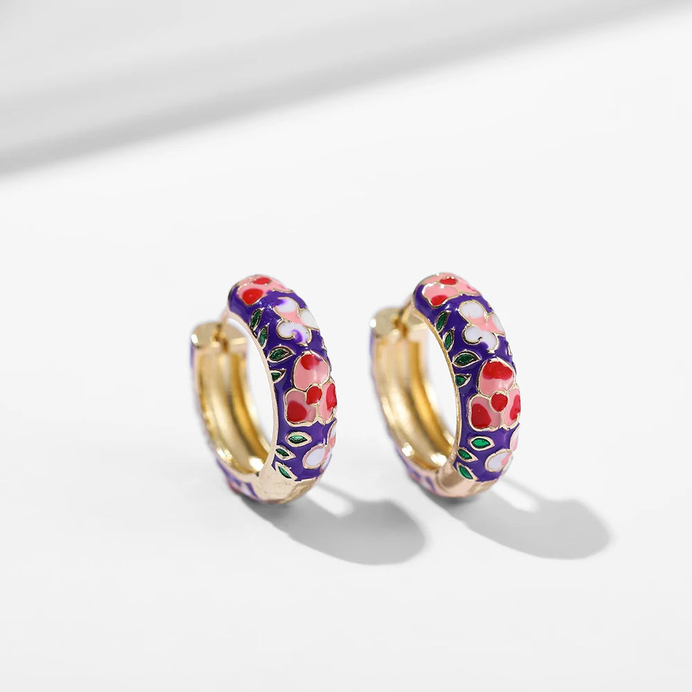 Candy Mosaic Hoops