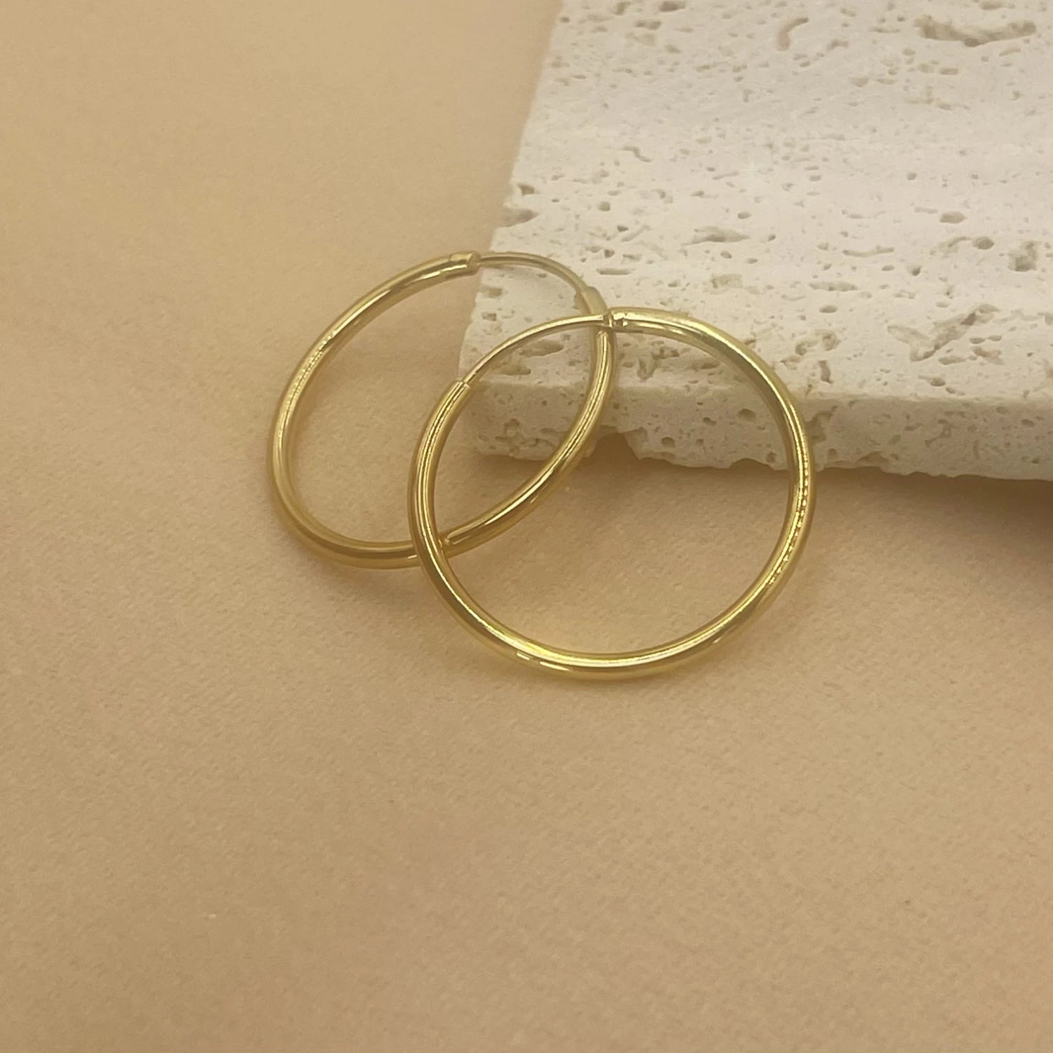 Aurelia Gold Hoop Earrings
