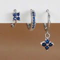 Aurora Amber Hoops